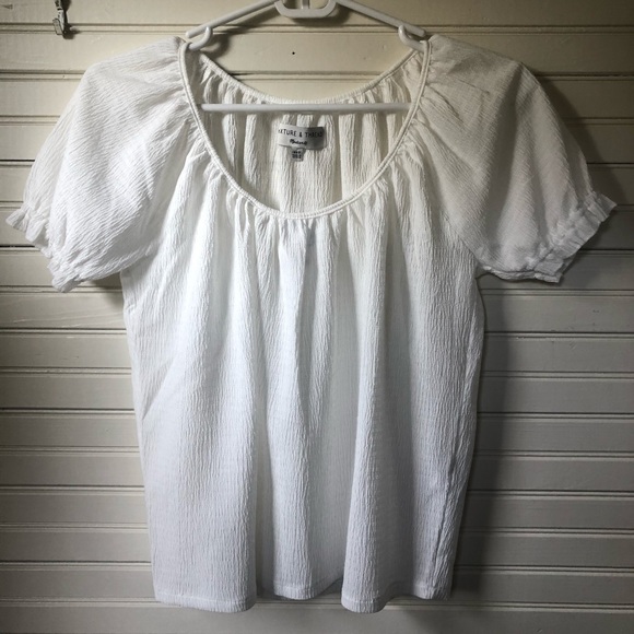 Madewell Tops - NWT Madewell Texture & Thread Peasant Top